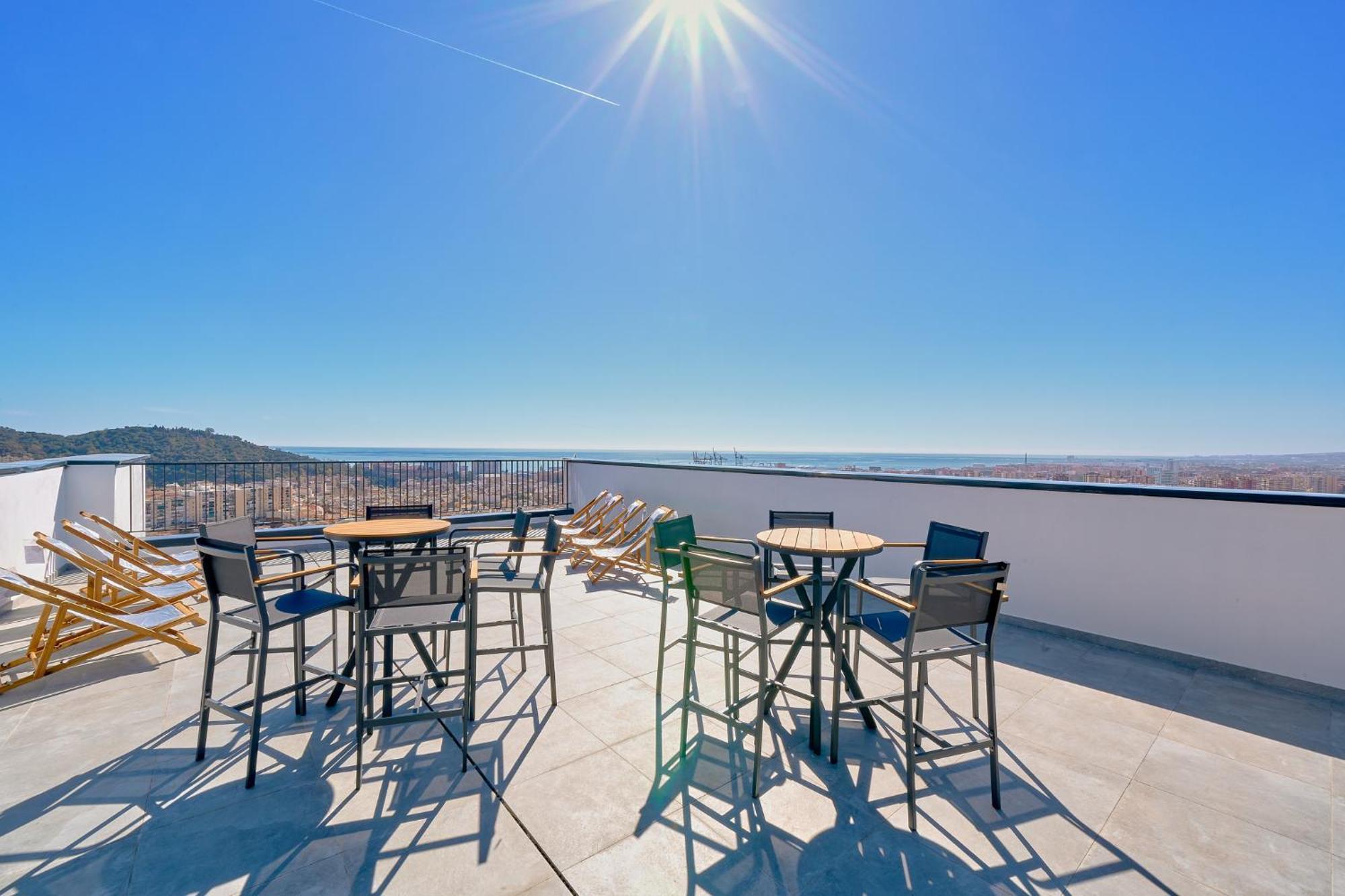 Malaga Skyline By Lovely Rentals Eksteriør bilde